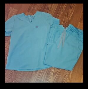 FIGS WOMENS XL Set (Color-Sea glass Limited Edition)